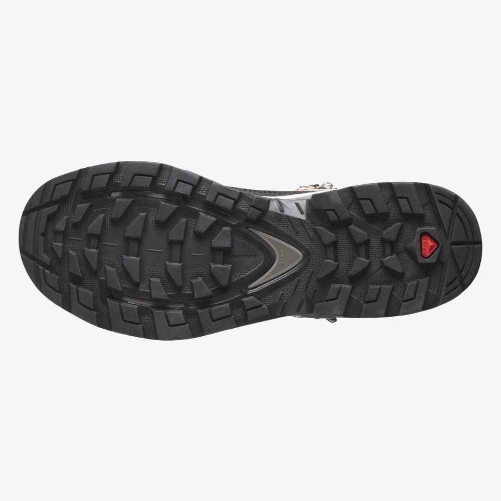 Turistická obuv SALOMON Quest Element GTX W Safari/Vanila - Turistická obuv - 6