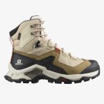 Turistická obuv SALOMON Quest Element GTX W Safari/Vanila