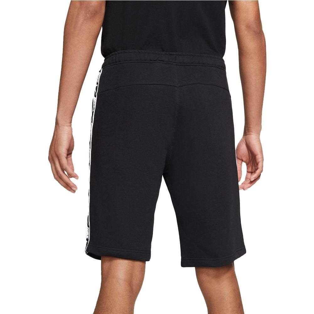 Kraťasy NIKE NSW Repeat FT Black/Grey/White - Kraťasy & Šortky - 4