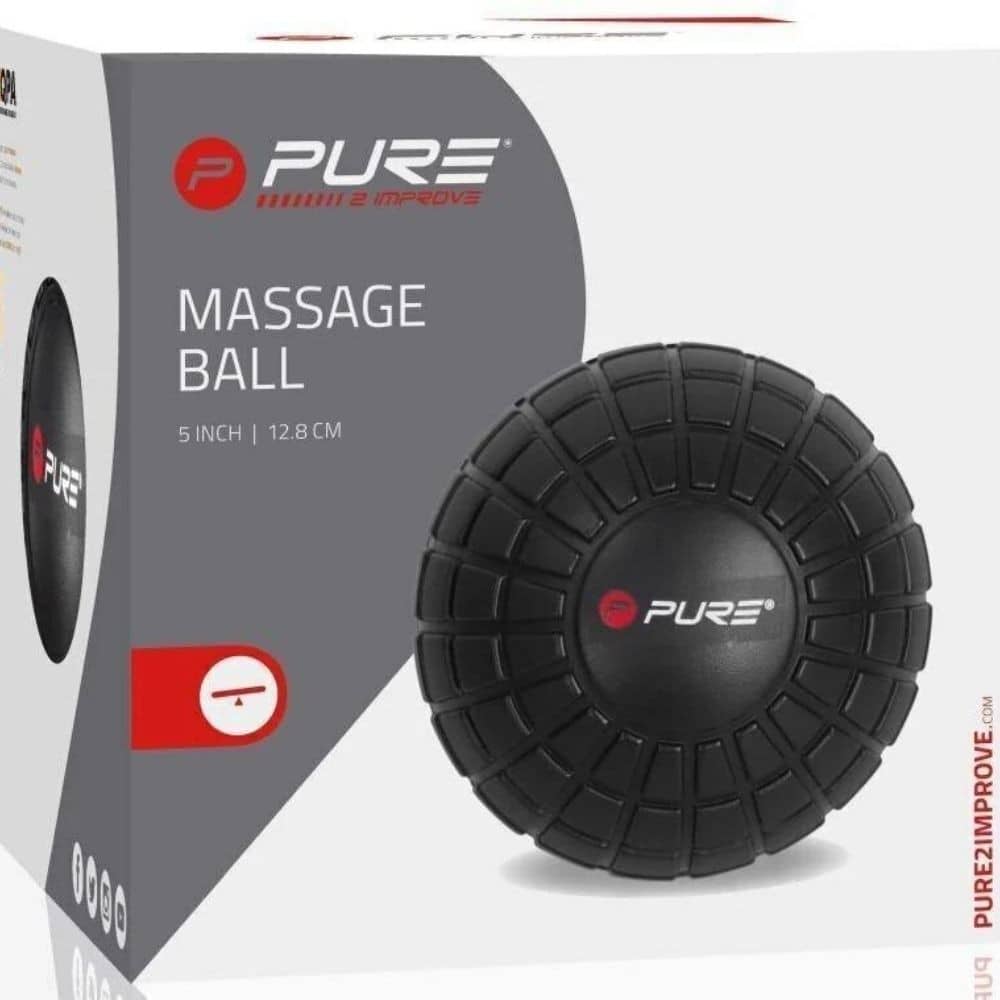 Masážna lopta PURE 2 IMPROVE Massage Ball Black - Fitness - 2
