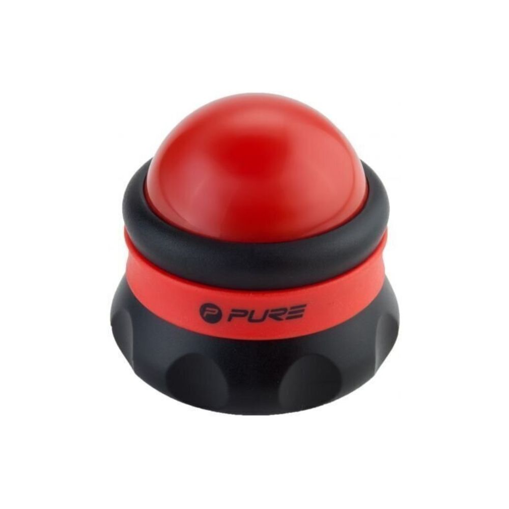Masážna lopta PURE 2 IMPROVE Massage Relax Ball Black/Red - Fitness - 1