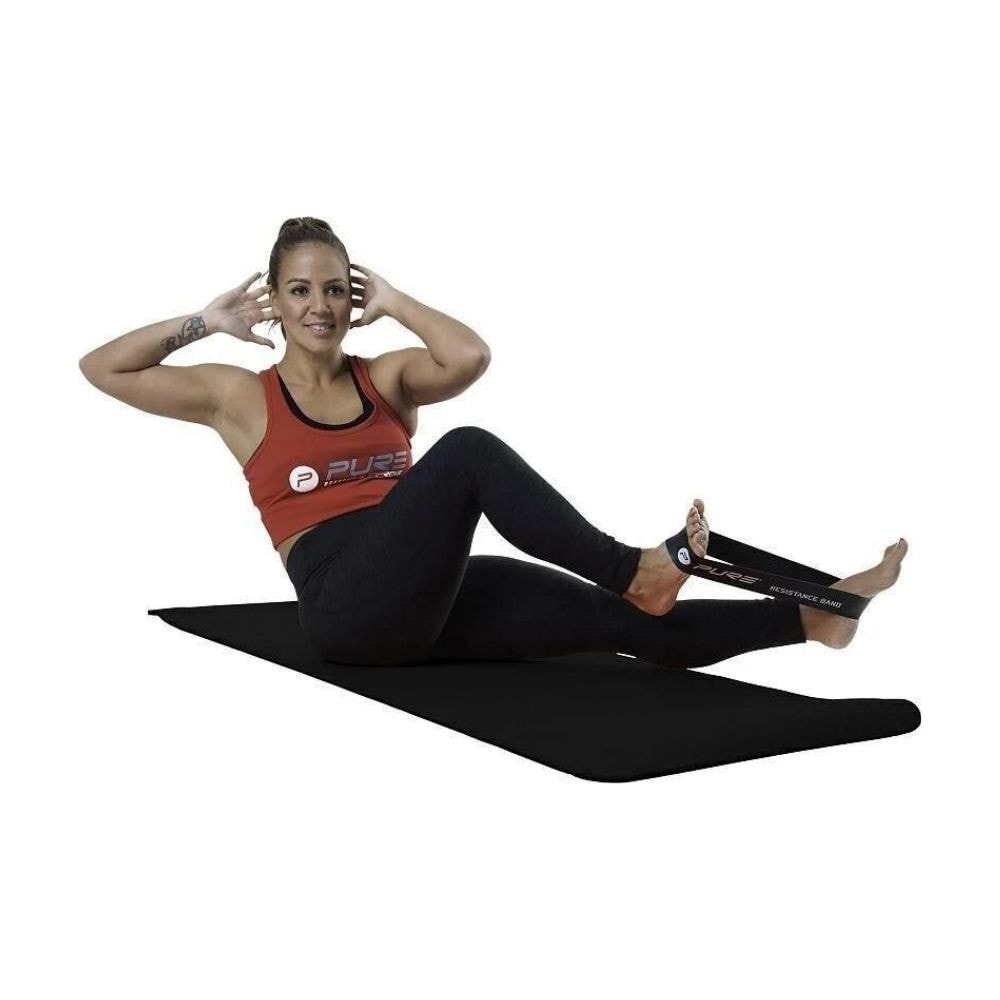 Podložka na cvičenie PURE 2 IMPROVE TPE Mat Black - Fitness - 4