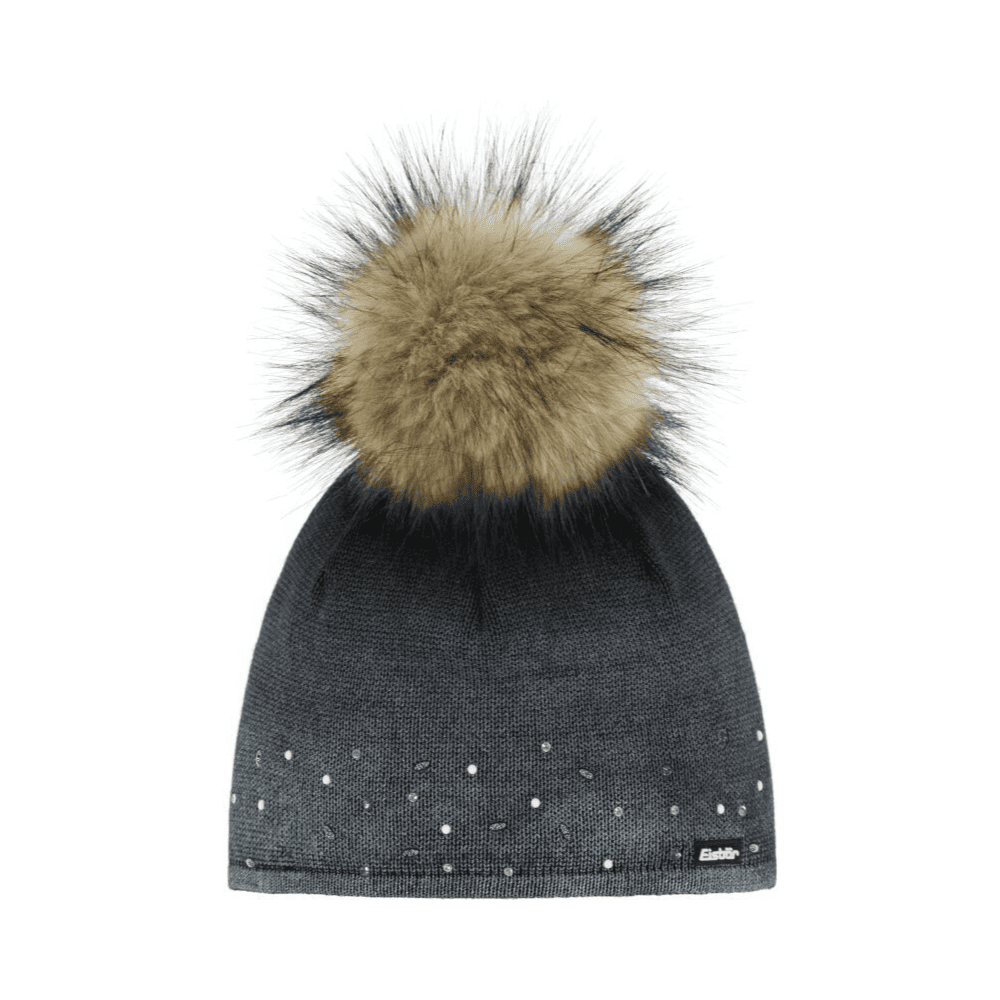 Zimná čiapka EISBÄR Dip Dye Lux Crystal MÜ Black - Čiapky - 2