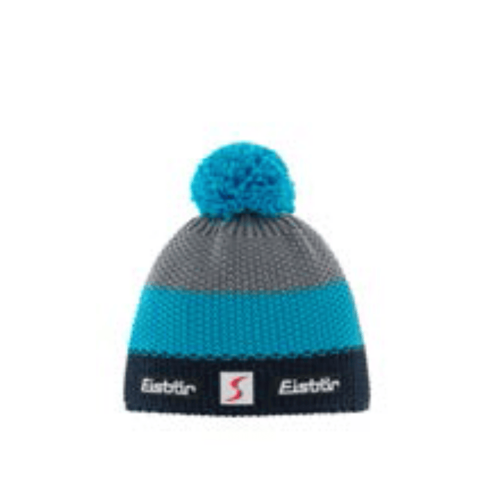 Zimná čiapka EISBÄR Star Pompon MÜ SP Kids Blue/Grey - Zimné čiapky - 1