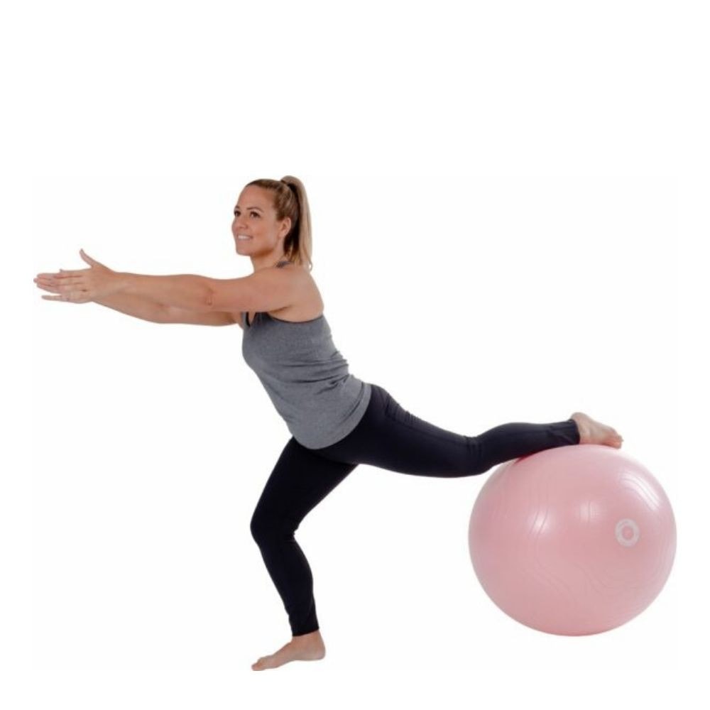 Joga lopta PURE 2 IMPROVE Yogaball Pink - Fitness - 2