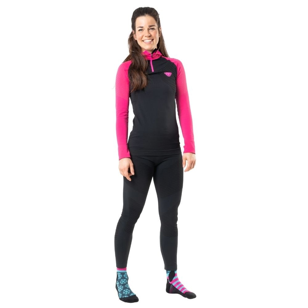 Funkčné legíny DYNAFIT Dryarn® Warm Tights W Black - Legíny - 2