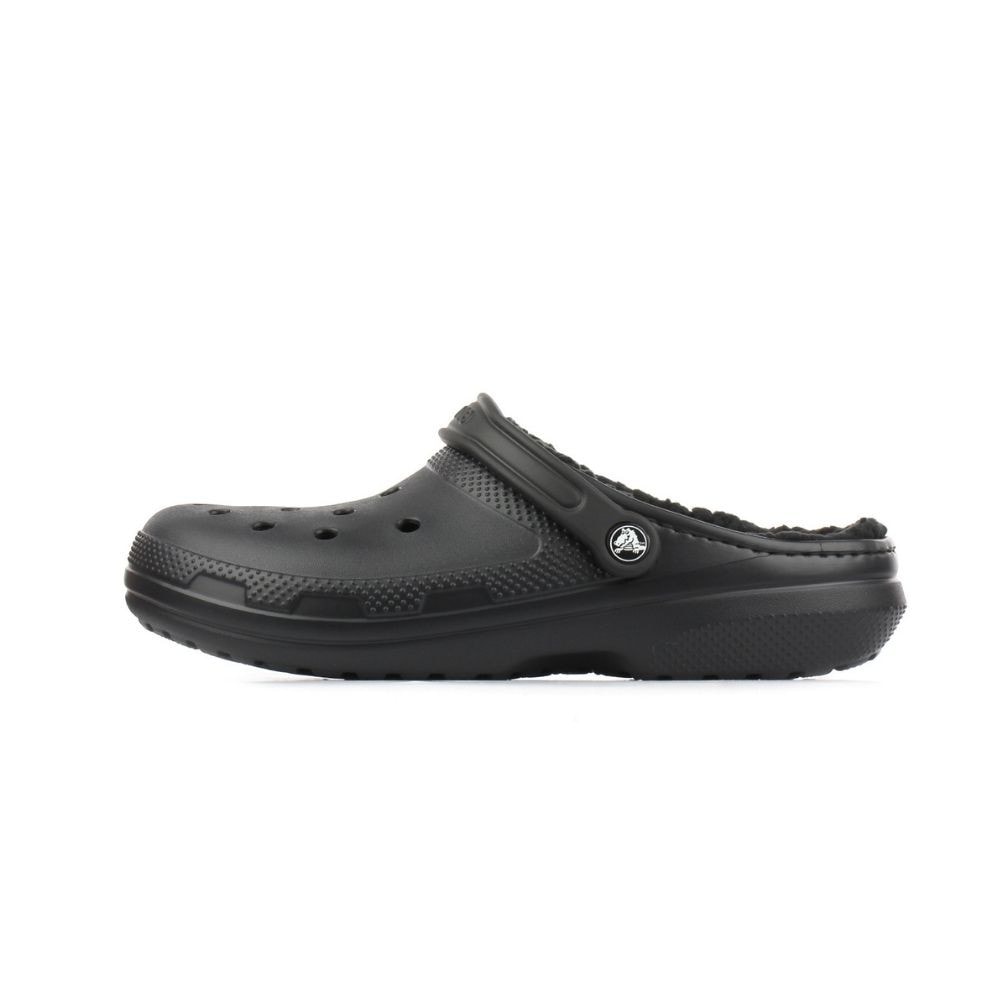 Zateplená obuv CROCS Classic Lined Clog Black - Šľapky a sandále - 6