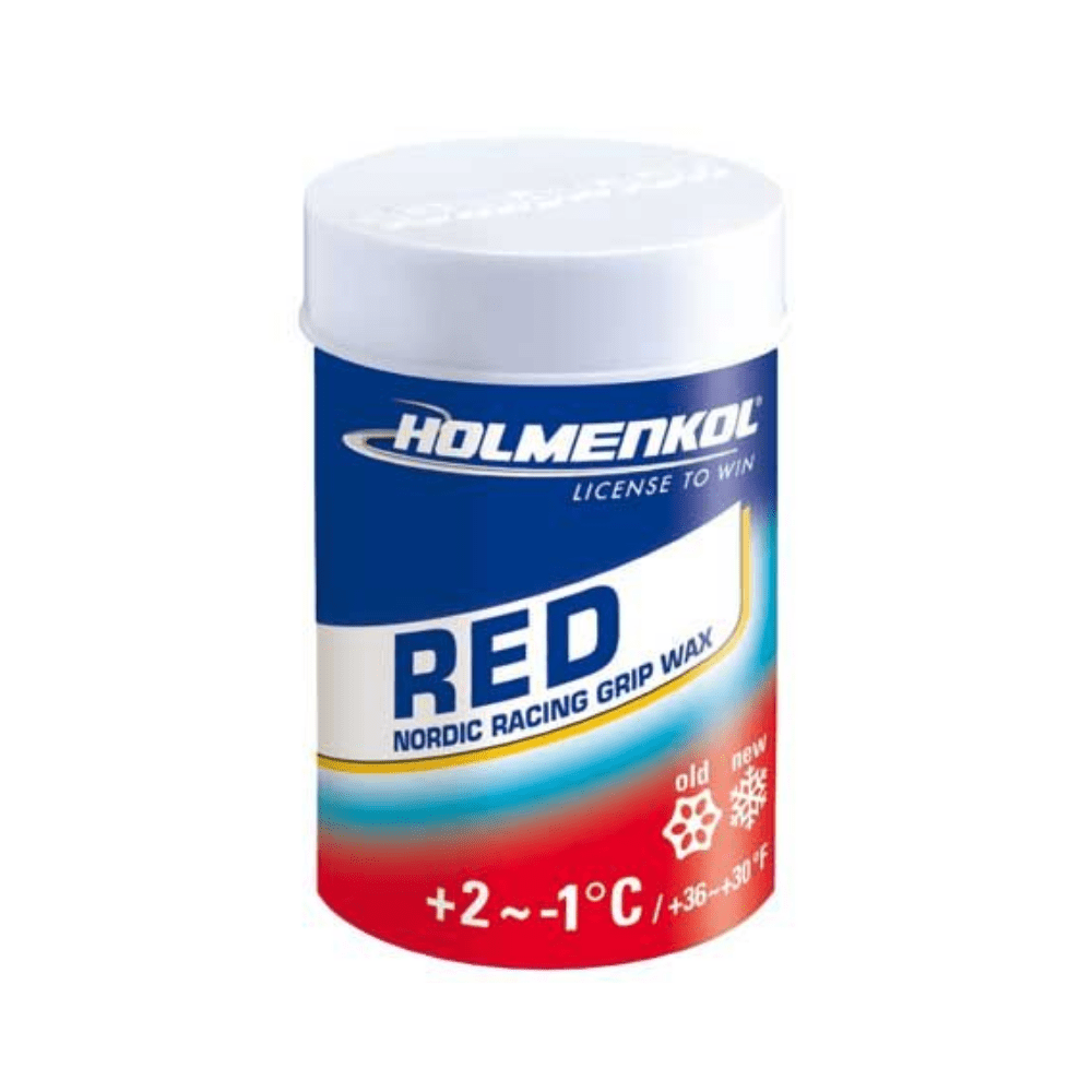 Stúpací vosk HOLMENKOL Grip Červený 45g - Vosky / Doplnky - 1