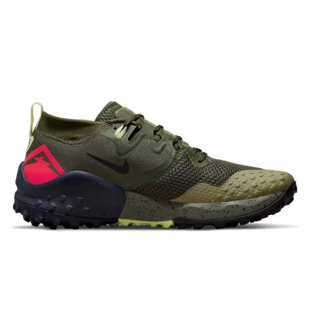 Tenisky NIKE Wildhorse 7 M Trail Cargo Khaki/Siren Red - Športová obuv - 2