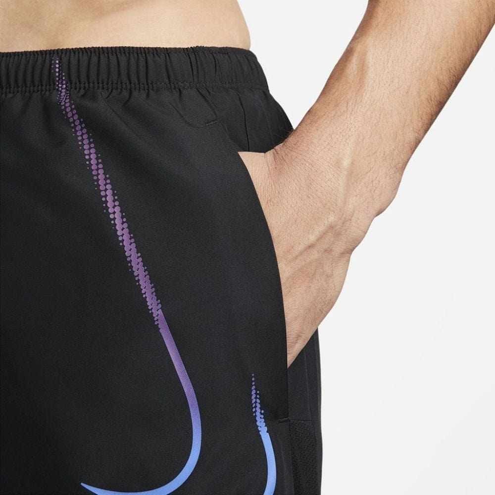 Kraťasy NIKE Dri-Fit DVN Challenger Black/Medium Blue - Kraťasy & Šortky - 4