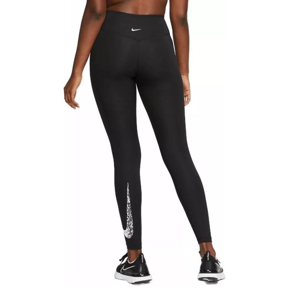 Legíny NIKE Dri-FIT Swoosh Run Woman´s Black/Silver/White - Legíny - 1