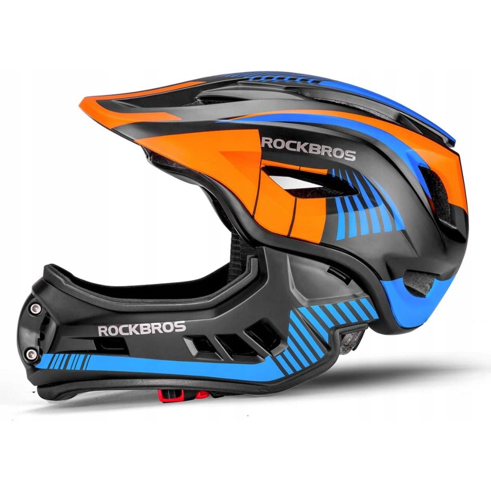 Detská cyklistická prilba ROCKBROS FreeRide Orange - Prilby pre deti - 2