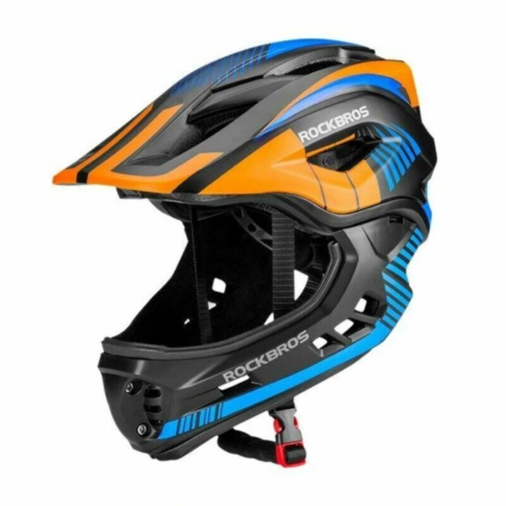 Detská cyklistická prilba ROCKBROS FreeRide Orange - Prilby pre deti - 3