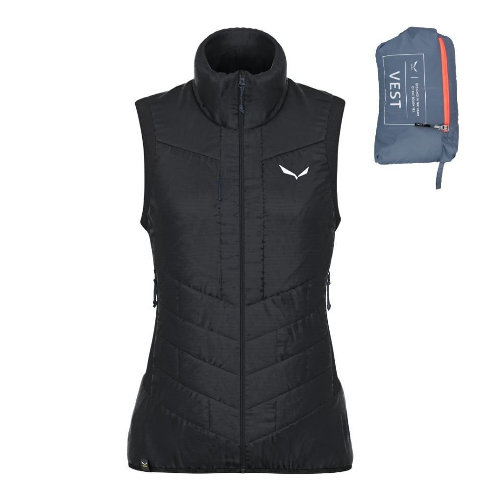 Vesta SALEWA Ortles Hybrid Twr W Vest Black - Bundy & Overaly & Vesty - 1