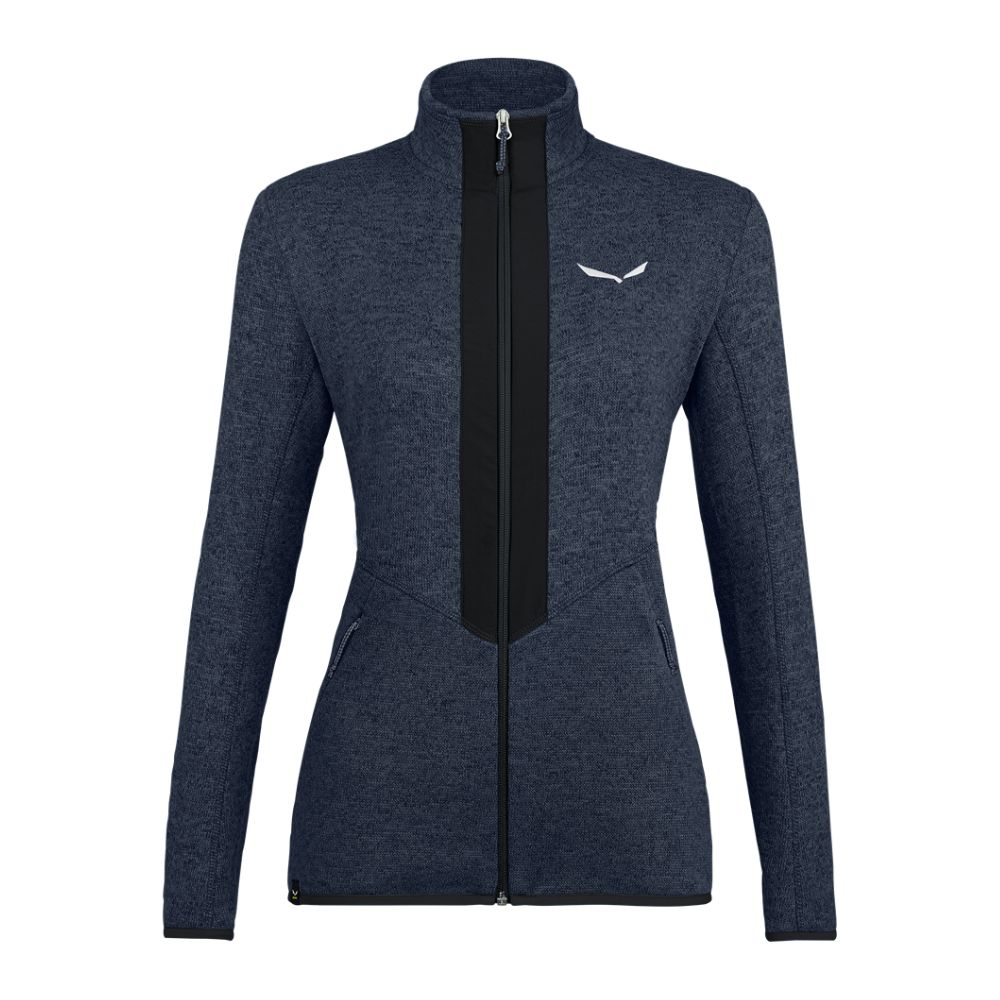 Mikina SALEWA Rocca 2 Polarlite W Fleece Black - Mikiny bez kapucne - 3