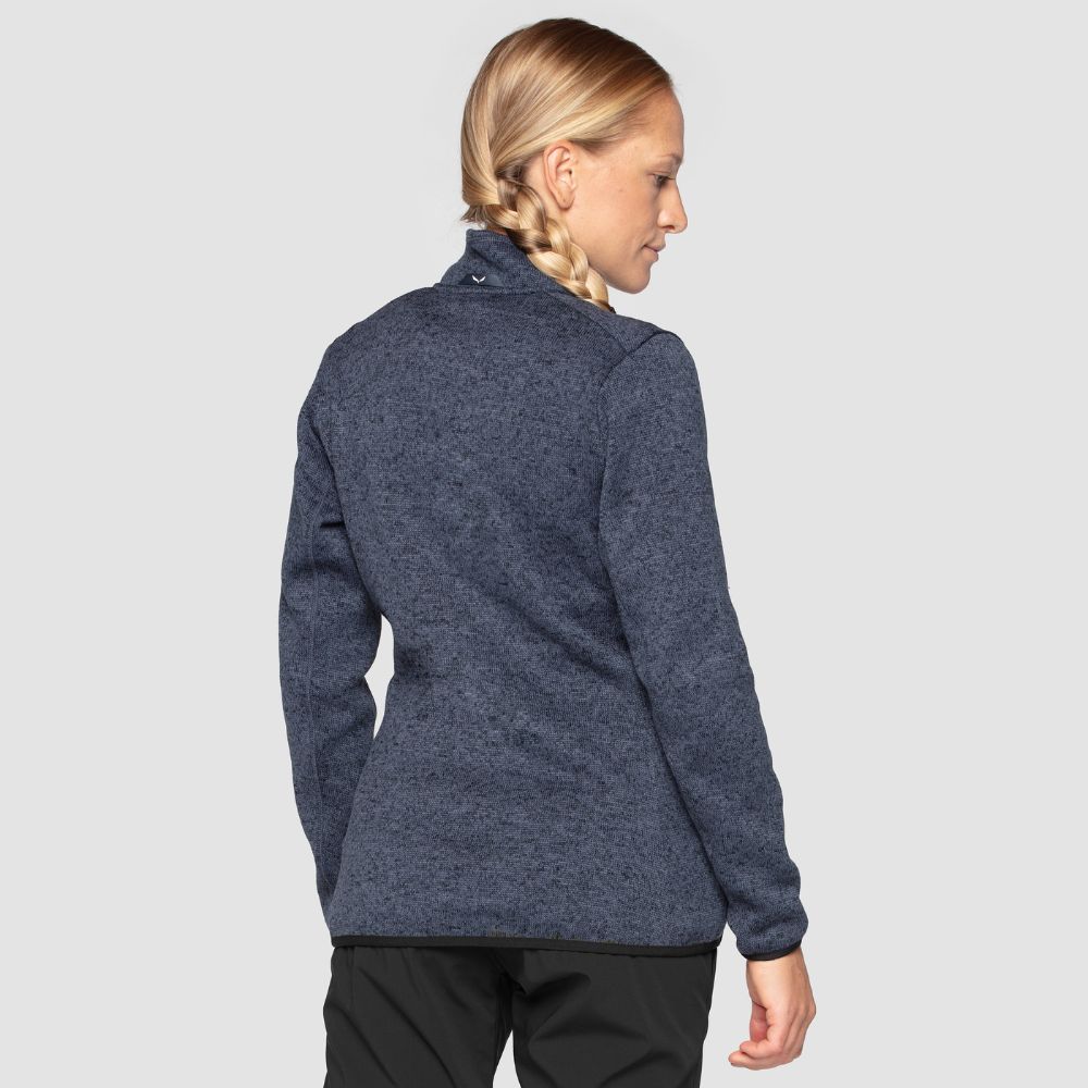 Mikina SALEWA Rocca 2 Polarlite W Fleece Black - Mikiny bez kapucne - 2