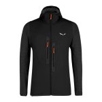 Mikina SALEWA Rolle Polarlite Responsive M Jacket Black