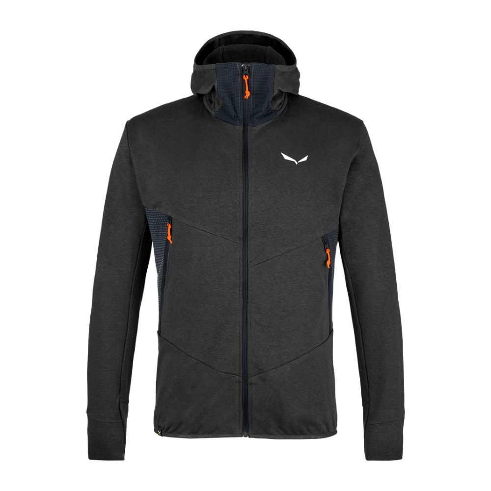 Bunda SALEWA Lavaredo Hemp M Hooded Jacket Black - Bundy & Vesty - 4