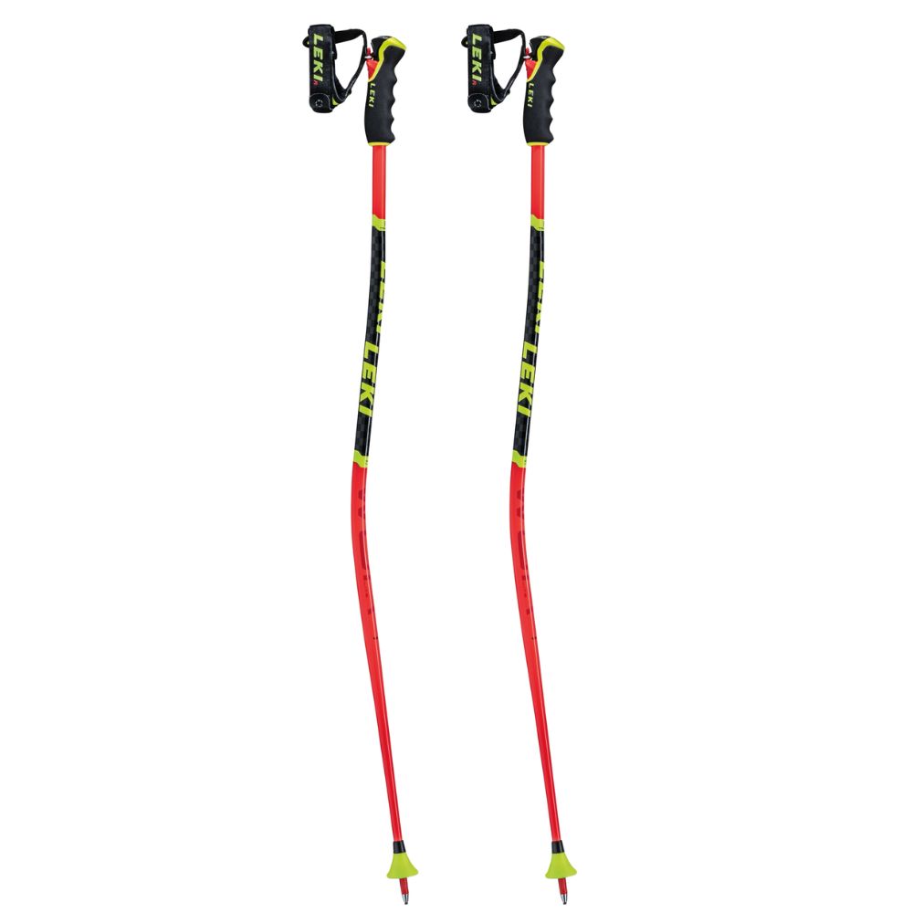 Lyžiarske palice LEKI WCR Lite GS 3D Junior Red - Detské palice - 1