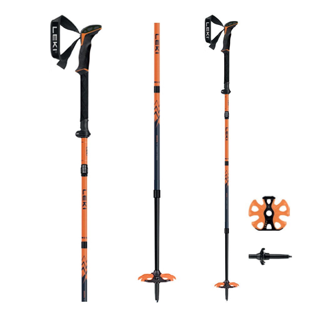 Skialpové palice LEKI Sherpa FX Carbon Strong 120-140 cm - Skialpinistické palice - 1