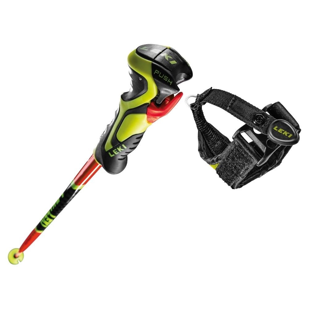 Lyžiarske palice LEKI WCR Lite SL 3D Junior Red