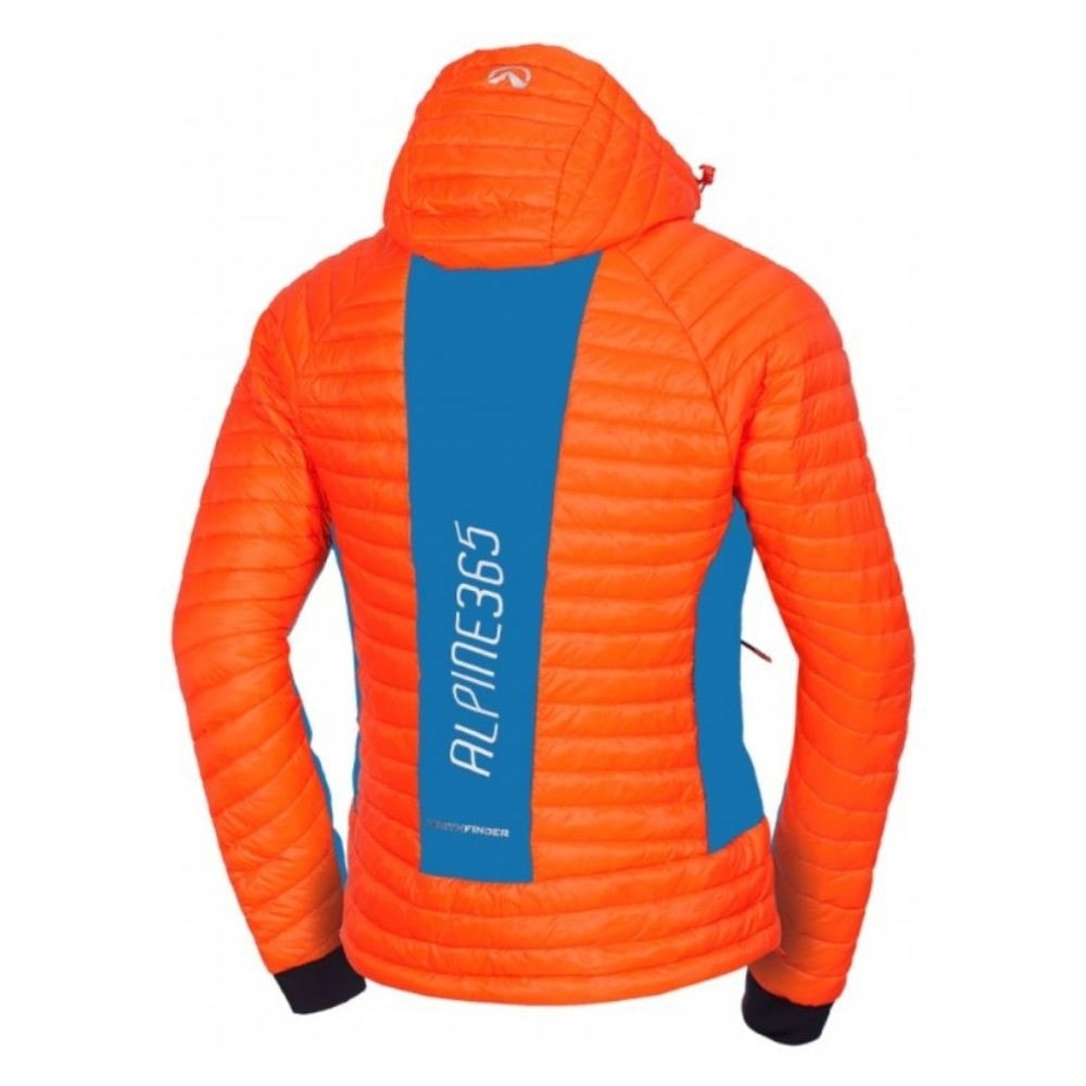 Ultraľahká skialp bunda NORTHFINDER Primaloft Budin Orange - Bundy na bežky a skialp - 4