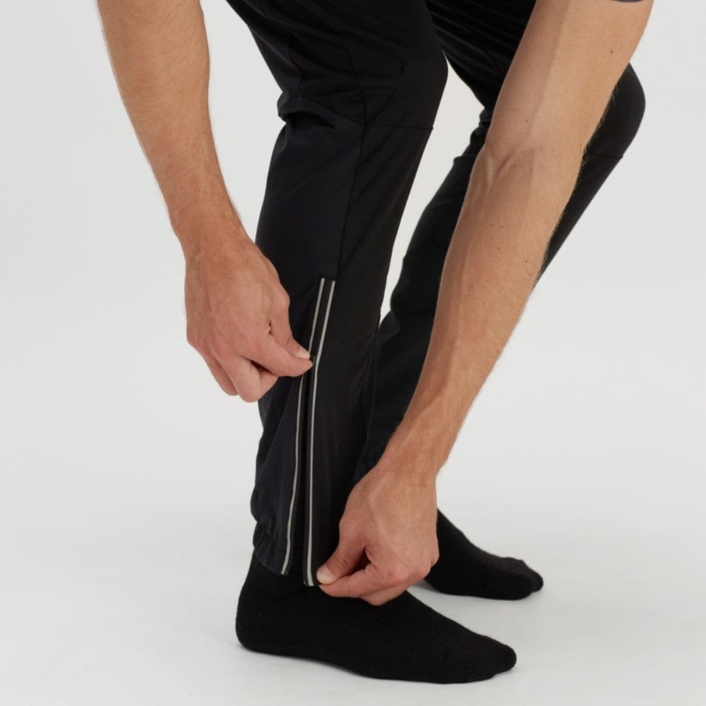 Pánske nohavice SILVINI Alzaro Softshell Black 10/10 - Nohavice na bežky a skialp - 4