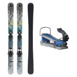 Skialpové detské lyže ATOMIC Bent JR 140-150 cm so stúpacím pásom + adaptér na šľapanie StartUp