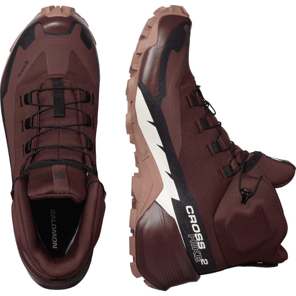 Topánky SALOMON Cross Hike Mid GTX 2 W Brown - Turistická obuv - 3