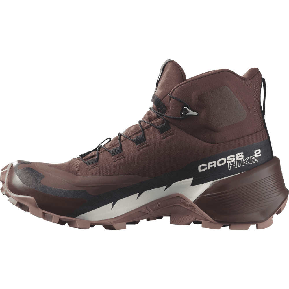 Topánky SALOMON Cross Hike Mid GTX 2 W Brown - Turistická obuv - 4