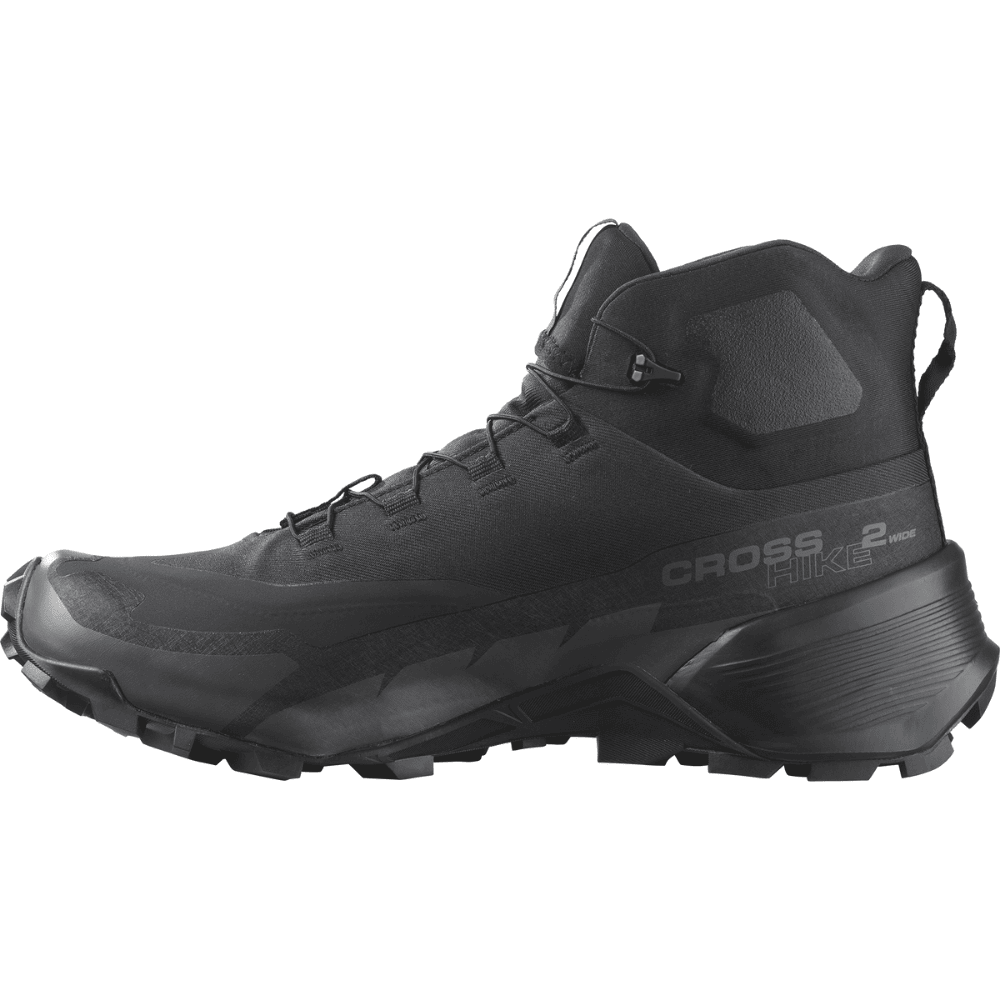 Topánky SALOMON Cross Hike Mid GTX Wide 2 Black - pre širšie chodidlá - Turistická obuv - 4