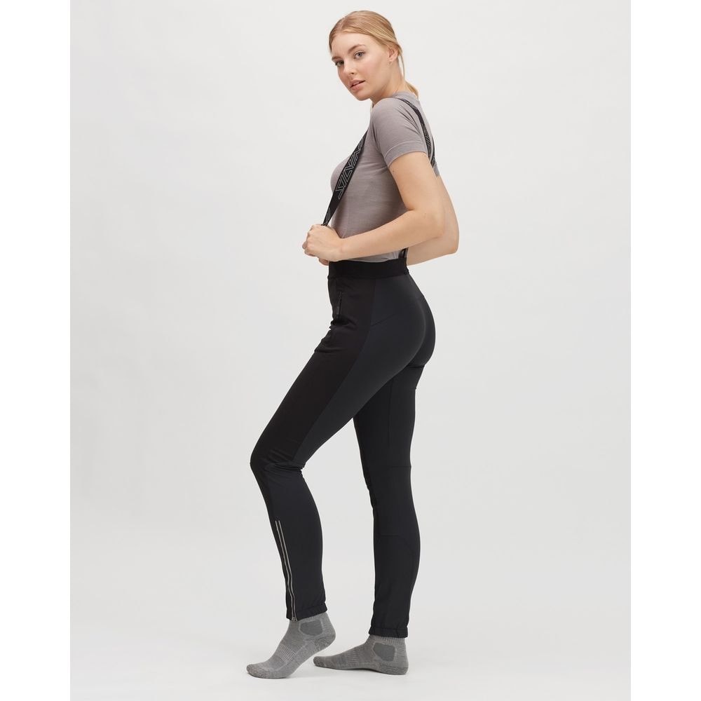 Dámske nohavice SILVINI Ordona Softshell Black 10/10 - Nohavice na bežky a skialp - 2