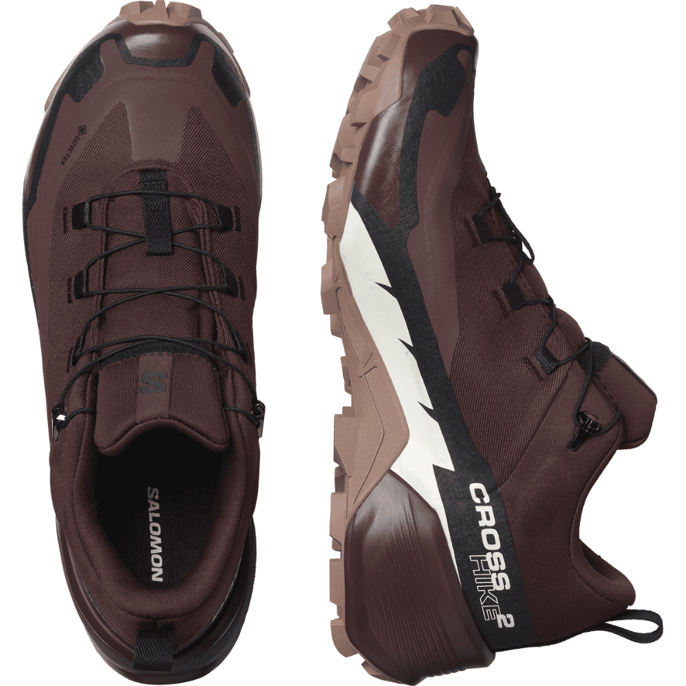 Topánky SALOMON Cross Hike GTX 2 W Brown - Turistická obuv - 3