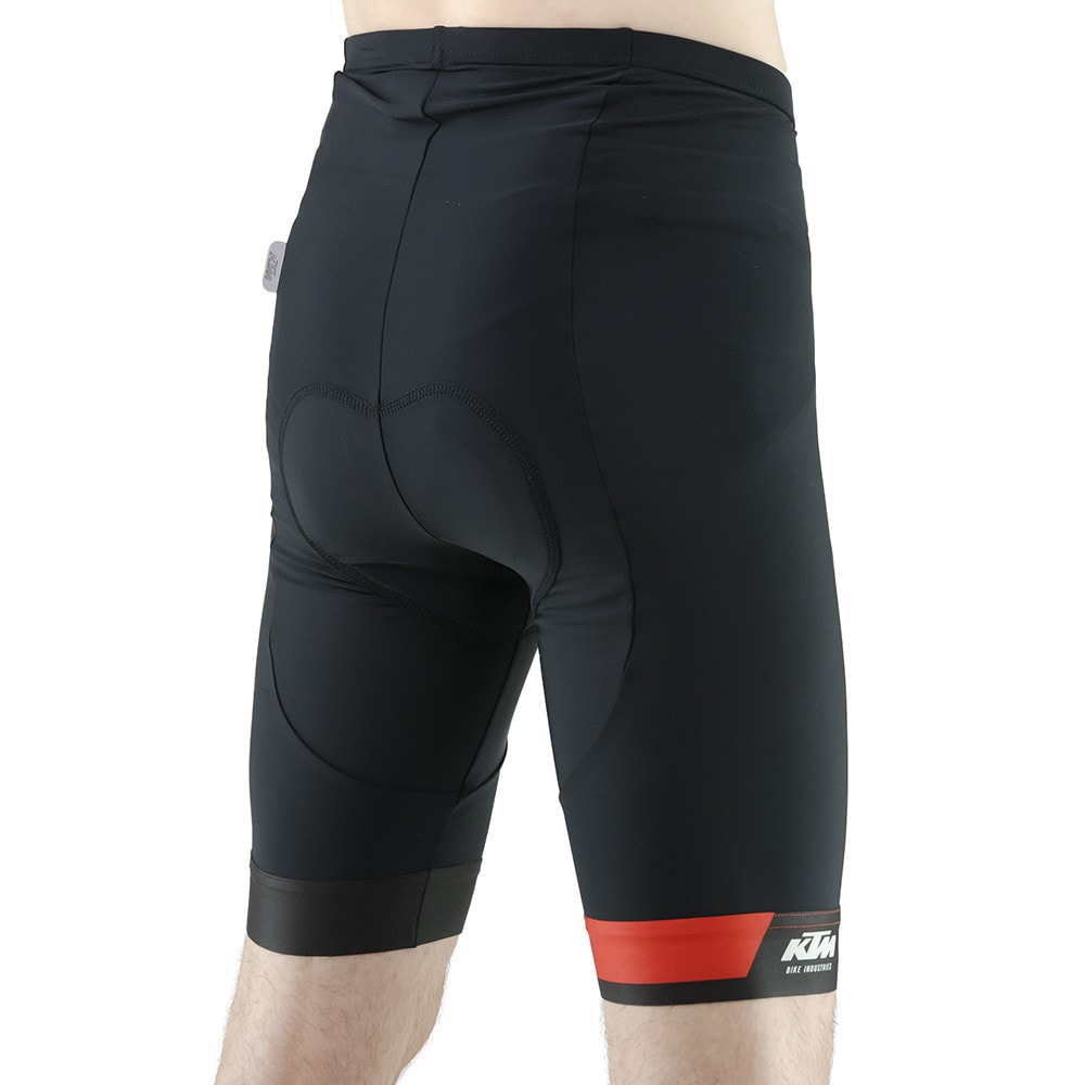 Cyklistické kraťasy KTM Factory Line Black/Red - Cyklo spodok - 2