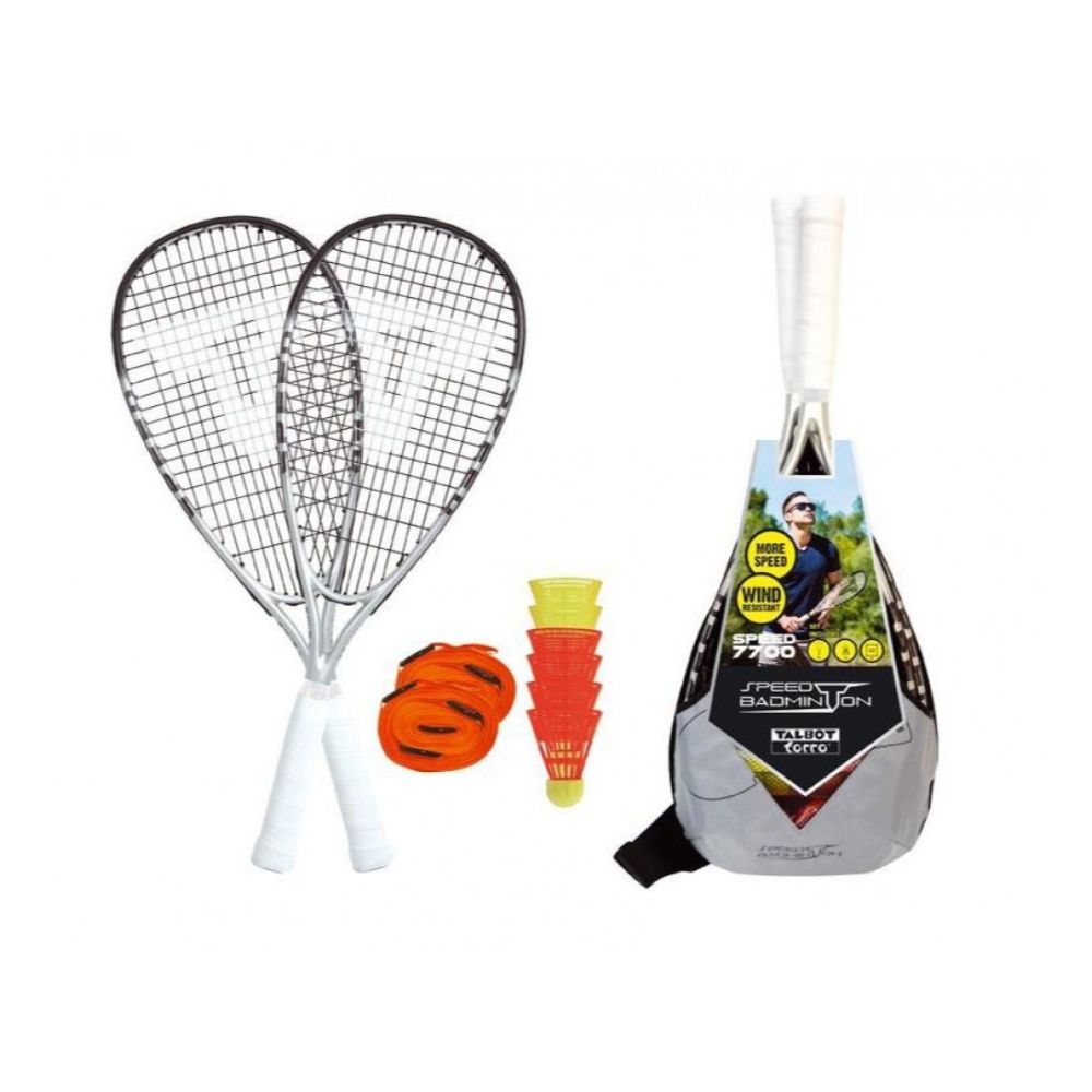 Speedmintonový set TALBOT TORRO SetSpeed 7700 l Silver/Black - LETNÉ ŠPORTY - 1