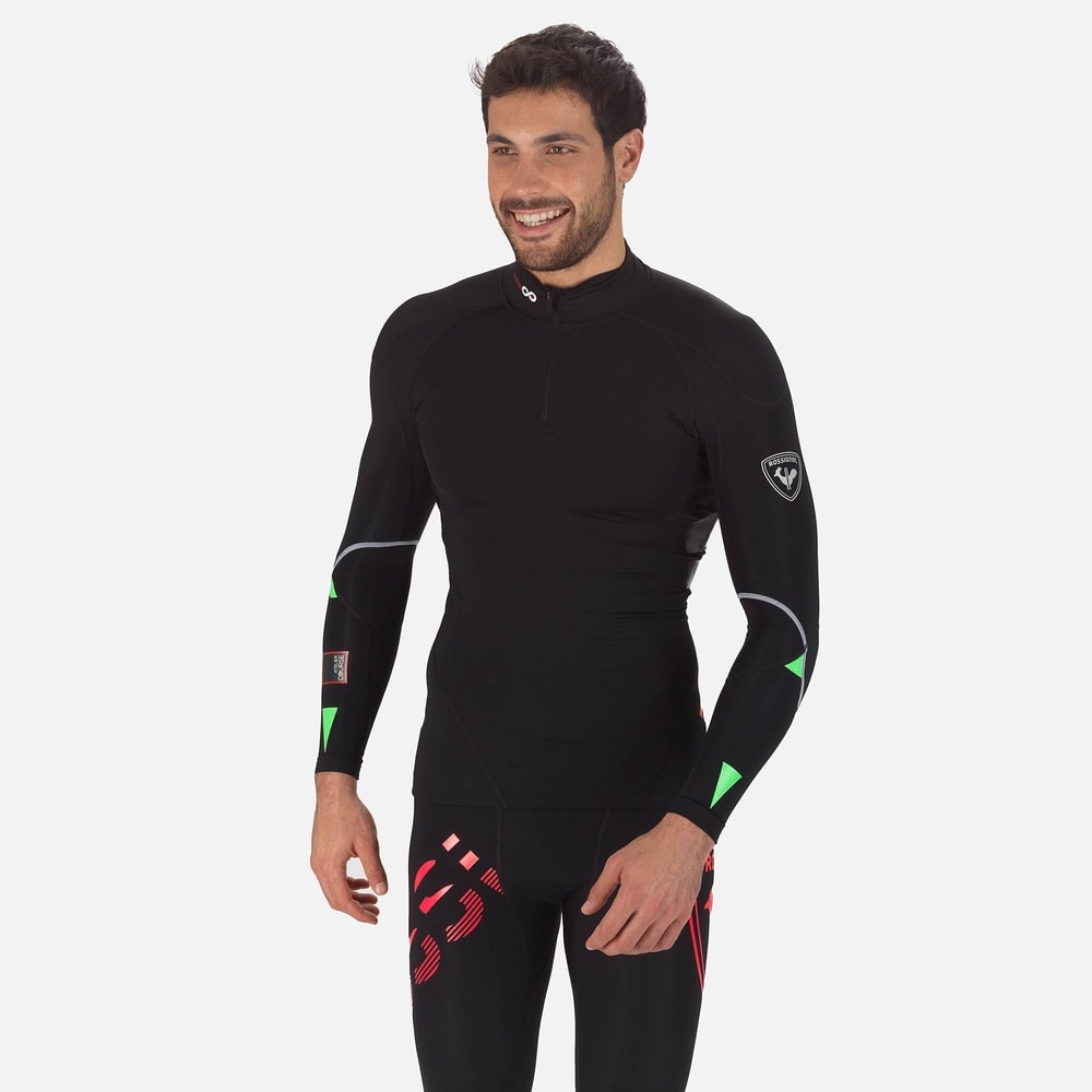 Termotričko ROSSIGNOL Infini Compression Race Top Neon - Športové termoprádlo - 1