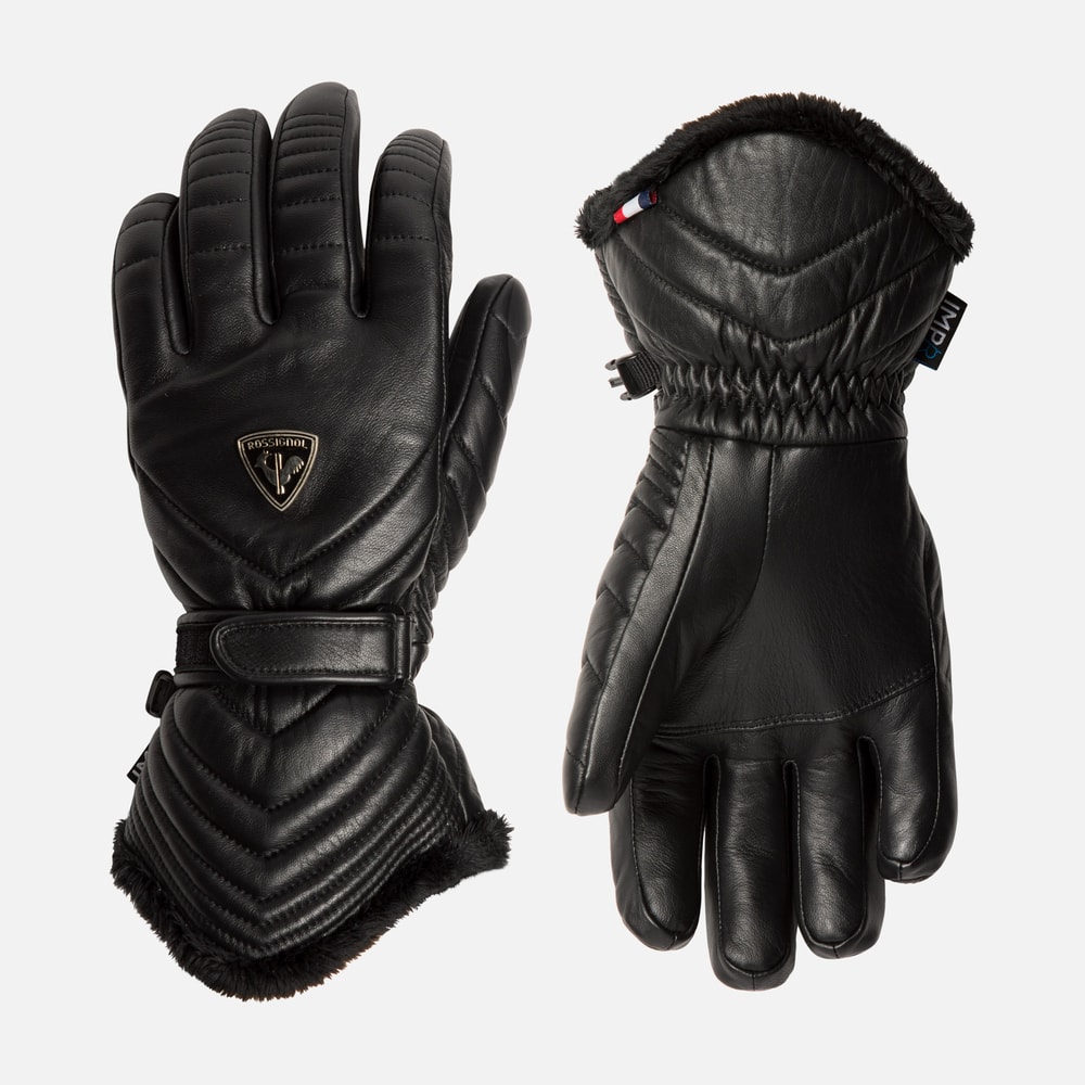 Rukavice Rossignol W Select Lth Impr G Black - Dámske rukavice - 1