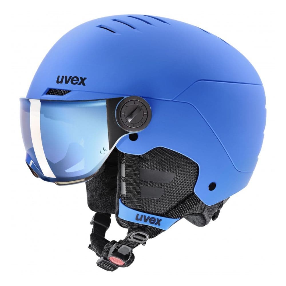 Lyžiarska prilba UVEX Rocket Visor Jr Blue - Detské prilby - 1