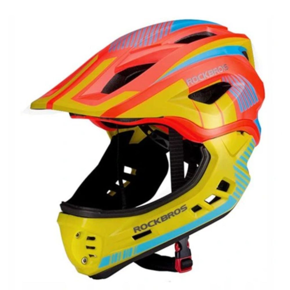 Detská cyklistická prilba ROCKBROS FreeRide Rainbow