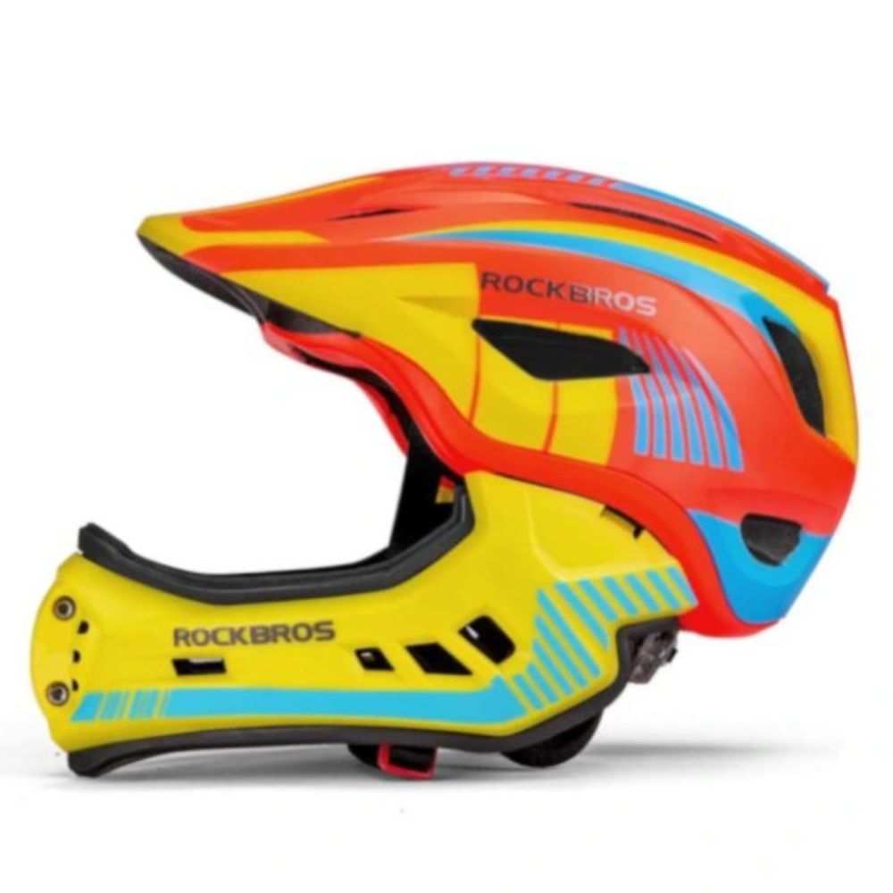 Detská cyklistická prilba ROCKBROS FreeRide Rainbow - Prilby pre deti - 3