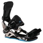 Snowboardové viazanie GNU Freedom Black