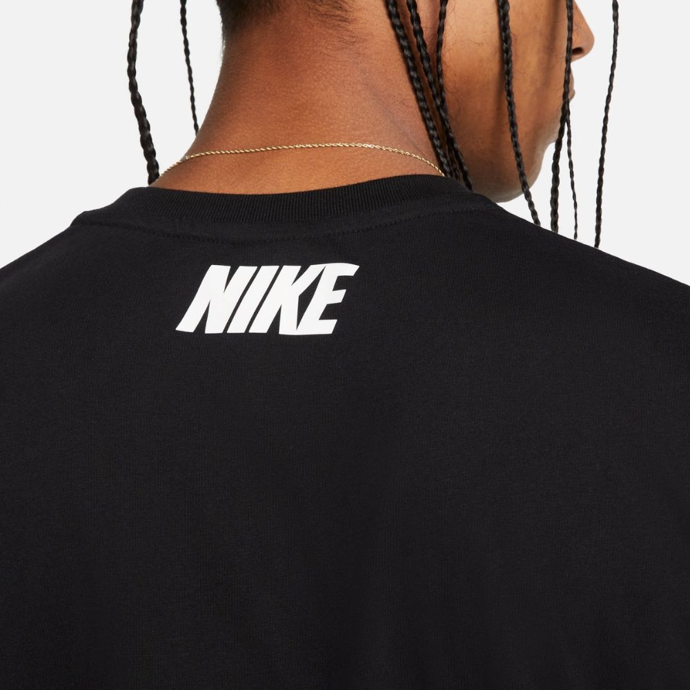 Tričko NIKE M NSW Repeat SS Tee Black/White - NIKE - 4