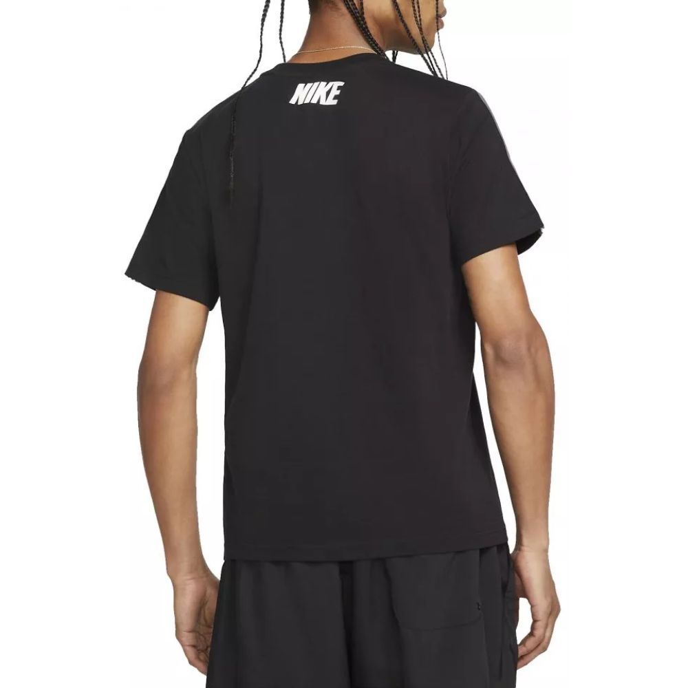 Tričko NIKE M NSW Repeat SS Tee Black/White - NIKE - 2