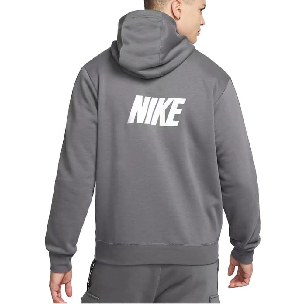 Tepláková súprava NIKE M NSW Repeat Fleece Grey/White - Teplákové súpravy - 3