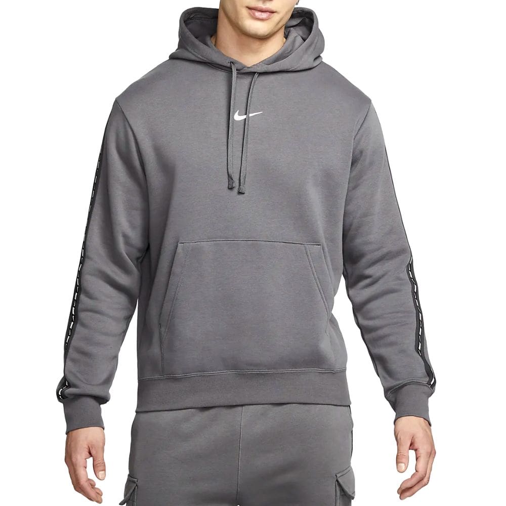 Tepláková súprava NIKE M NSW Repeat Fleece Grey/White - Teplákové súpravy - 2