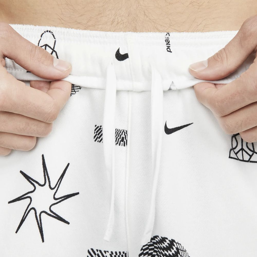 Kraťasy NIKE Yoga Therma-Fit Men´s White/Black - Kraťasy & Šortky - 5