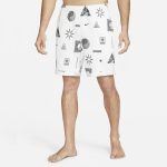 Kraťasy NIKE Yoga Therma-Fit Men´s White/Black