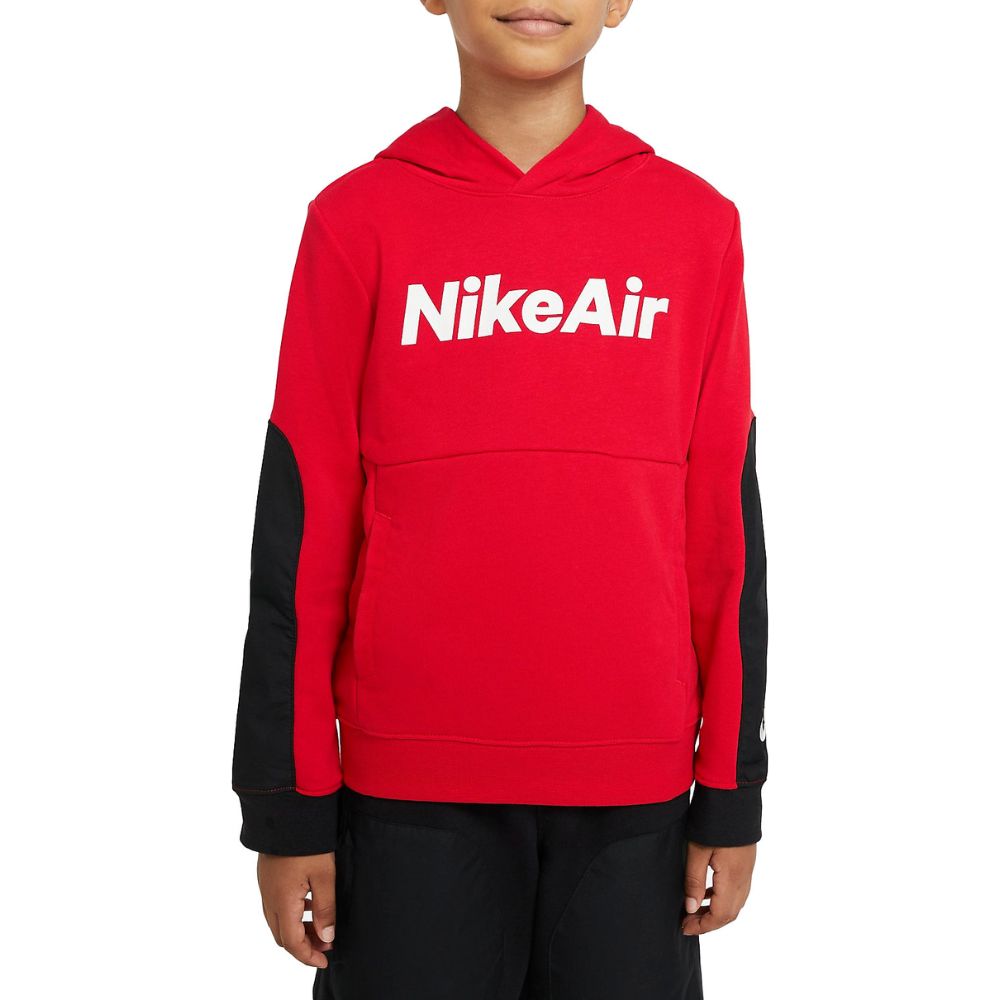 Mikina NIKE Air Big Kids Red - Detské oblečenie - 1