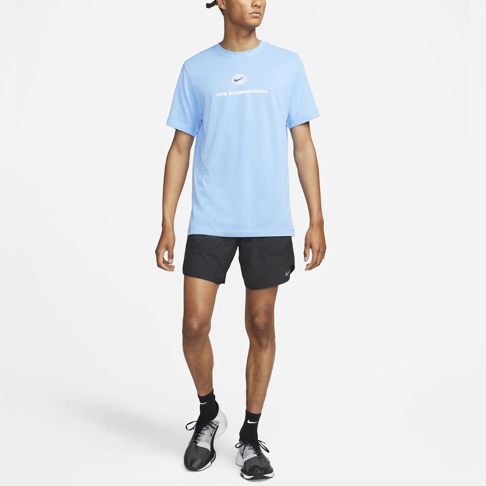 Kraťasy NIKE Dri-Fit Stride Men´s Black/Silver - Kraťasy & Šortky - 7