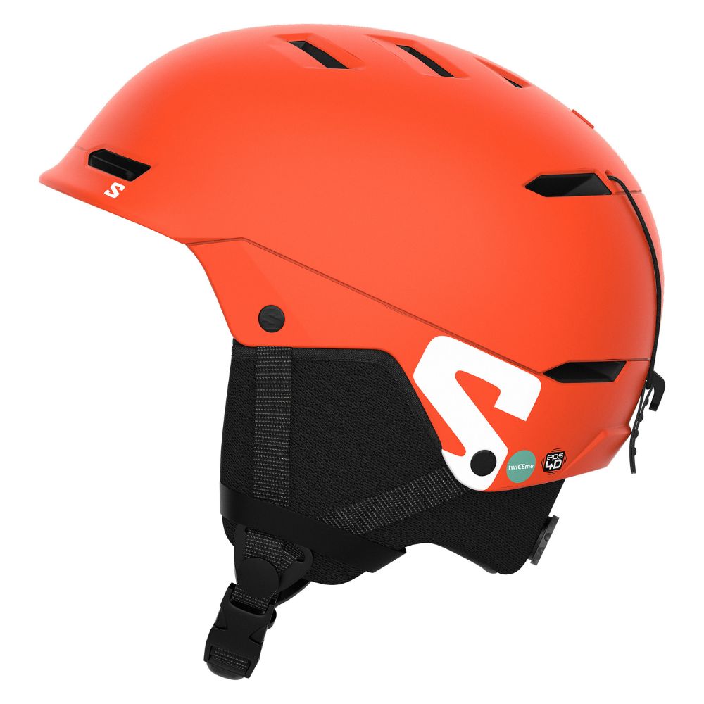 Lyžiarska prilba SALOMON Husk JR Neon Orange - Detské prilby - 2